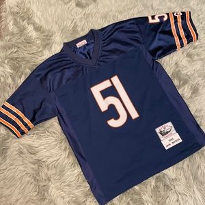 MITCHELL & NESS THROWBACK CHICAGO BEARS DICK BUTKUS JERSEY